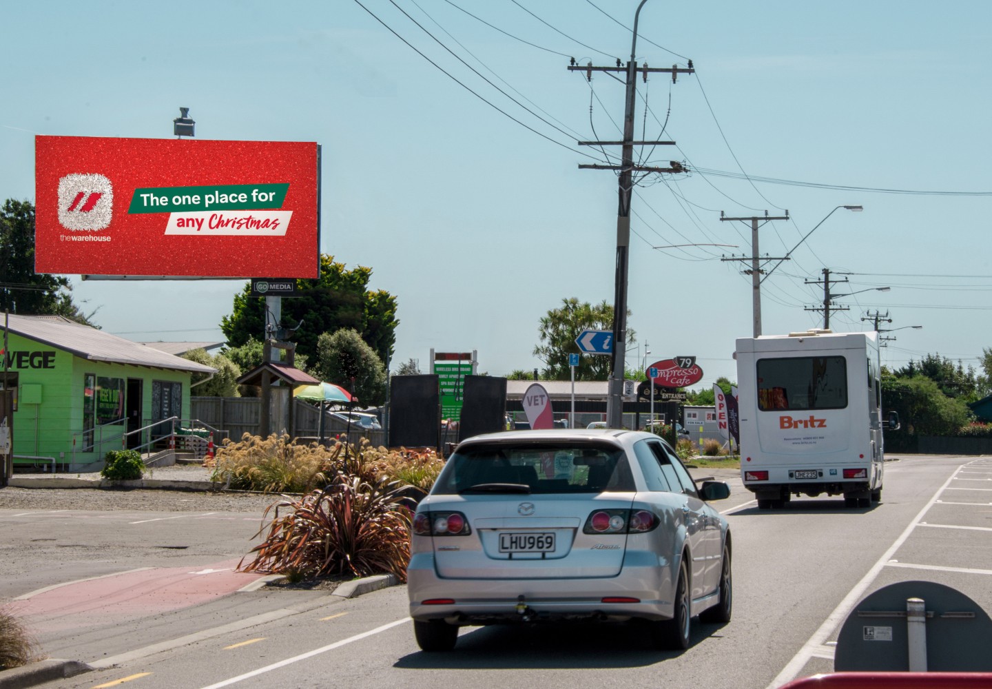 Main North Rd (SH1) - Woodend (OUT)