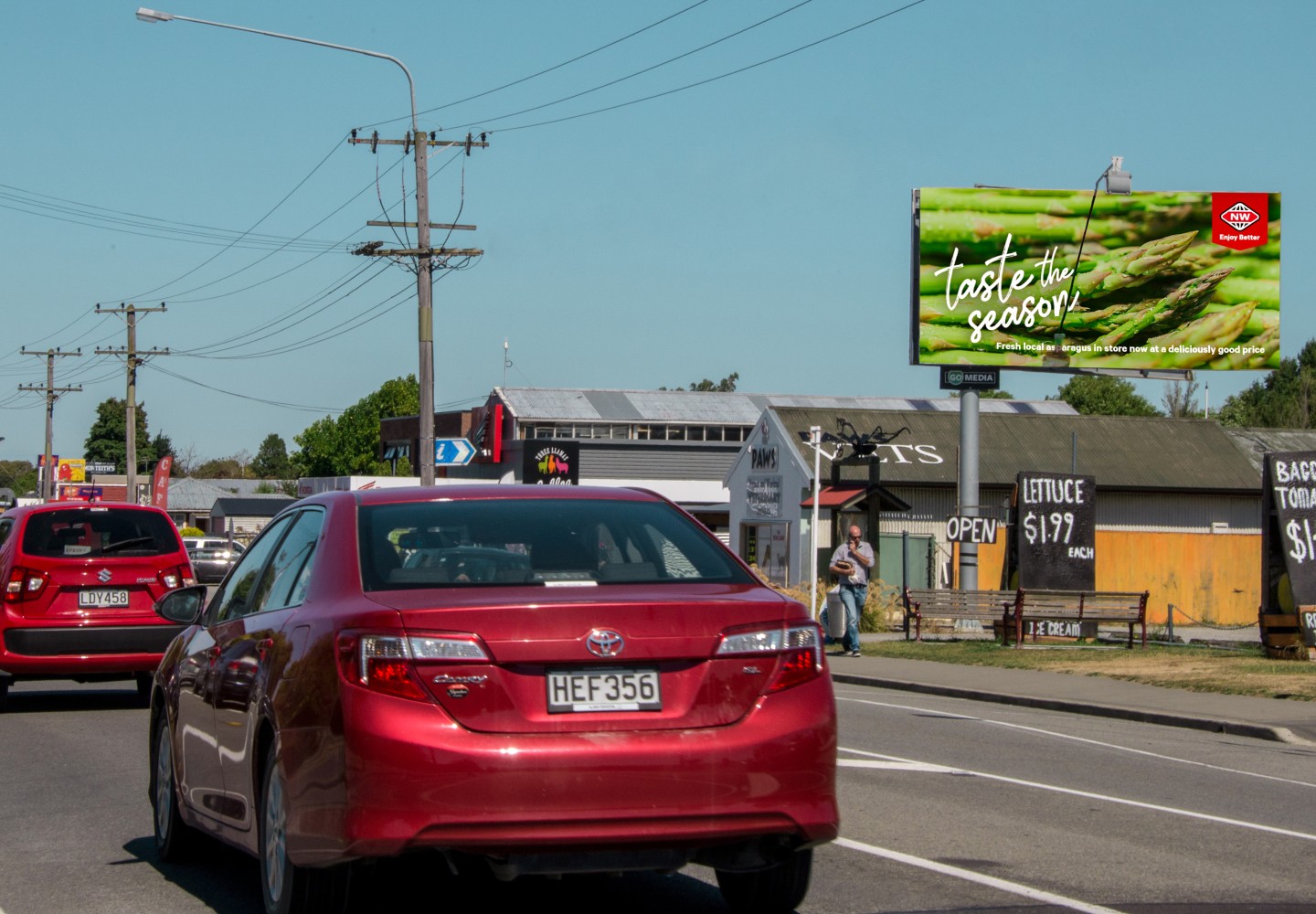 Main North Rd (SH1) - Woodend (IN)