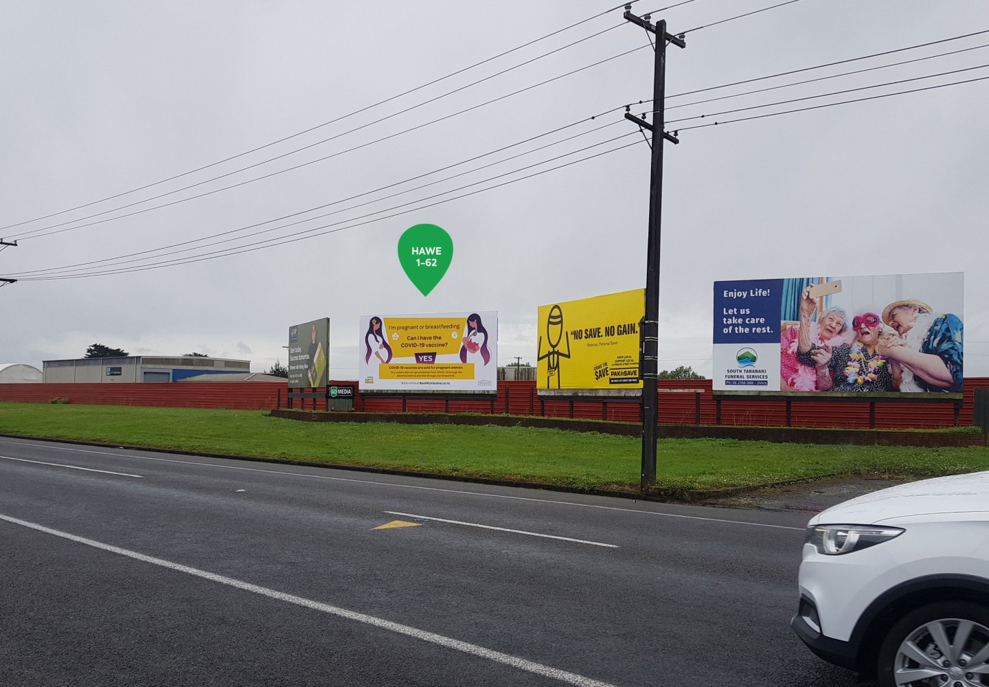 Glover Rd - Hawera (OUT)
