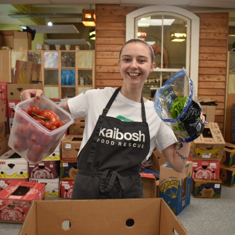 Kaibosh Volunteering with Team Wellington 