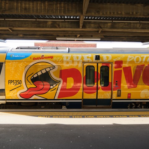Wellington’s First Train Wrap