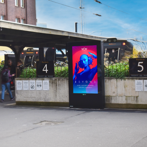 Go Media launches ‘Way to Go’ train platform network in Wellington